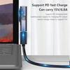 Блок питания USB C 65 Вт 102 Вт с быстрой зарядкой PD, подключаемый для Microsoft Surface Pro X 8 7 6 5 4Go Book, штекер-конвертер USB C (мама)