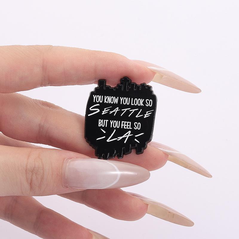 Вдохновляющие цитаты Эмалевые значки на заказ ВЫ БУДЕТЕ ПОМНИТЬ МЕНЯ ВЕКАМИ Броши Значки на лацкан Одежда Ювелирные изделия Подарок Друзья