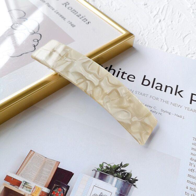 Шикарная квадратная заколка для волос 10,2 см для женщин, ручной работы в ретро-дизайне, доступна в различных цветах, идеально подходит для модных и повседневных случаев