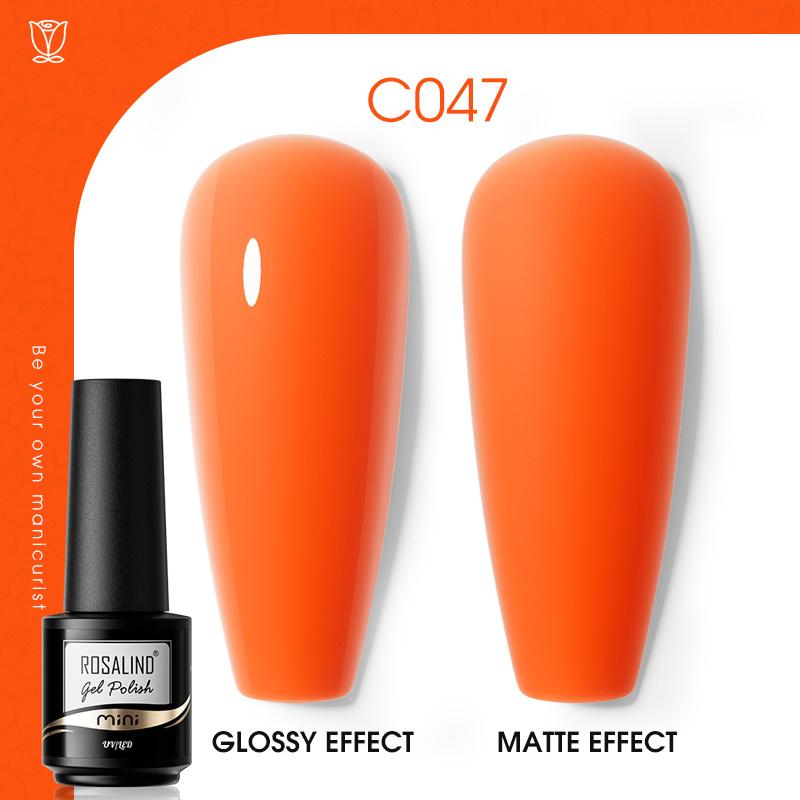 ROSALIND Nail Gels 109 Color Nail Polish Gel Varnish Semi Permanent Gel Nail Polish Soak Off UV Gel Polish Manicure Art Gel For Nail Art Design