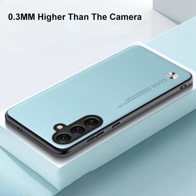 Роскошный чехол из искусственной кожи для Samsung Galaxy A13 5G A04S, задняя крышка, матовый силиконовый защитный чехол для телефона Samsung A04S Coque