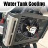 For ATV Quad Go Kart Buggy Motocross Motorcycle Accessories 150cc-250cc 12V Oil Cooler Motorcycle Cooling Fan Engine Radiator