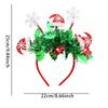 Тема Рождество Сверкающий Олень Головной убор Санта Клауса Головной убор на конец года Вечеринка