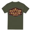 Yellowstone Mens Dutton Ranch Distressed T-Shirt