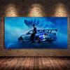 Modern Supercars, Canvas Paintings, Cool Rallic Racing Posters with Racing Cars and Prints, Wall Art Paintings for the Living Room