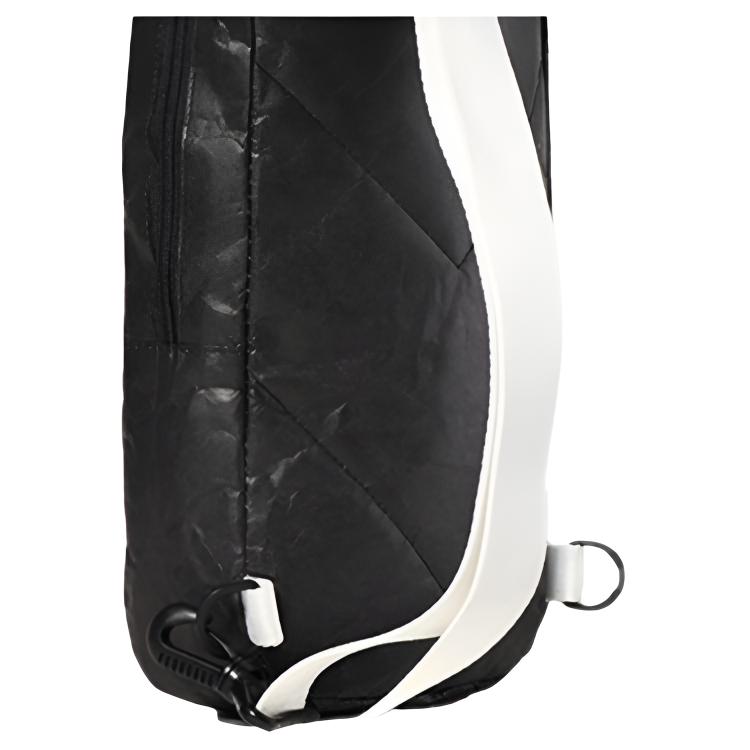 Li Ning New Paris Fashion Week Runway Series Casual Polyethylene Sports Shoulder Crossbody Chest Bag Unisex Bags Black ABDN192-2