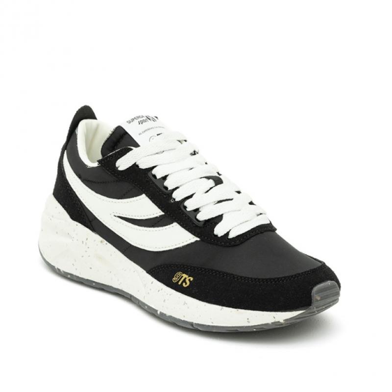 Superga 4089 9ts Slim из искусственной кожи черного цвета S7128gwa57