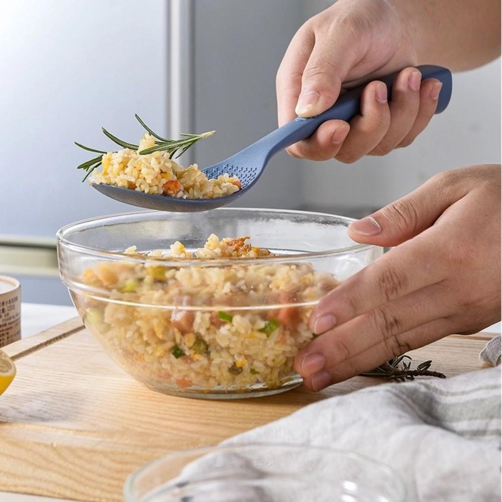 Термостойкая кухонная ложка из пищевого силикона, качественная сервировочная ложка, кухня