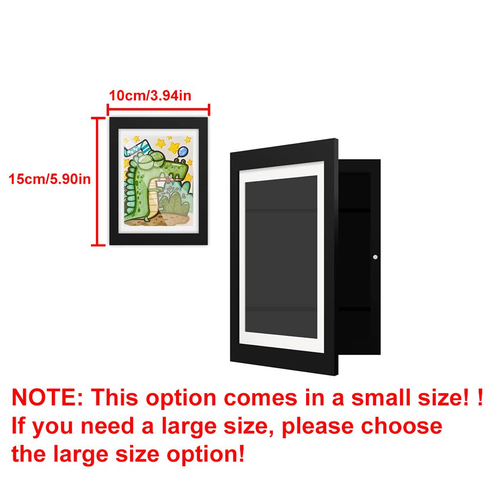 Kids Art Frames Magnetic Front Open Changeable Display Home Decor Kids Frametory for Poster Photo Drawing Paintings Pictures NEW