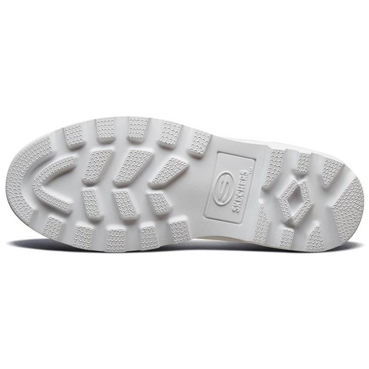 (WMNS) Skechers Roadies High-Top Canvas Shoes White Women's 74380-NAT