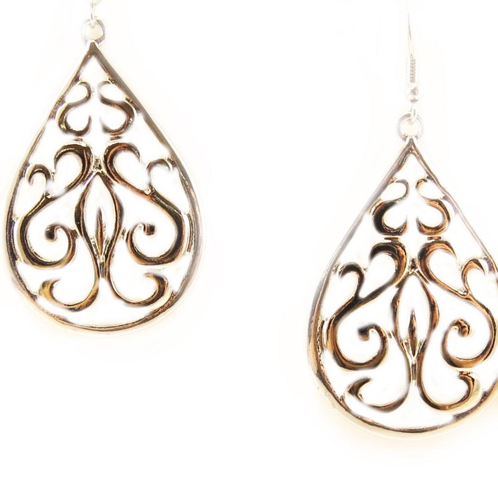 Les Trésors De Lily [L5221] - Серебряные дизайнерские серьги «Кармен»