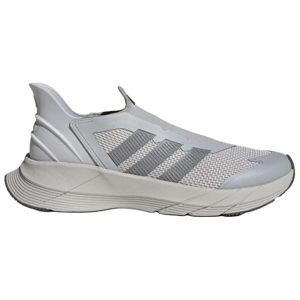adidas Нескользящие Износостойкие Низкие Беговые Кроссовки Унисекс Серые JQ7583