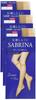 Gunze Sabrina Короткие Чулки Формирующие Натуральные Размеры см (Набор из 3 пар), Красивый, Подтягивает, Не скатывается, SBS520, Женский, Бежевый, 22.0-25.0