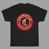 Мужская черная футболка Chipotle Mexican Grill Размеры от S до 5XL