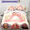 3pcs Duvet Cover Set (1*Duvet Cover + 2*Pillowcase, Without Core), Karol G Print Soft All‑Season Bedding Set, Home Bedroom Decor Gift