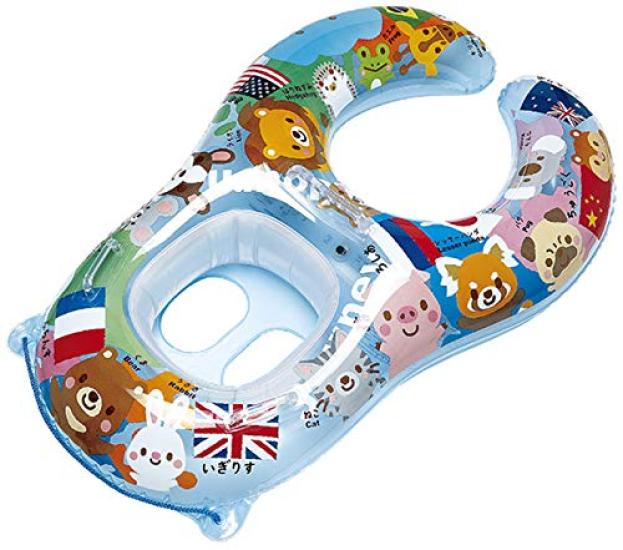 IGARASHI Parent and Child Float Summer Journey Inflatable Size 115 X 76 Cm (Boat Type) Approx.