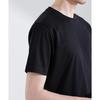 [Nano Universe] футболка с круглым вырезом и коротким рукавом с защитой от запаха, мужская S 010 черная 672-5124202