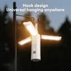 Multi-functional LED Lamp Rechargeable 3500MAH Flashlight Outdoor Portable Folding Camping Tent Hanging Light Work Repair Light