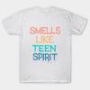 Женская футболка Smells Teen Spirit Типография Принт Харадзюку Кавайная футболка Летняя футболка с коротким рукавом Женская футболка Топ