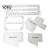 Multi-sized Sewing Pattern Ruler Clear Acrylic Set, Curve Templates And Precision Cutting Guides Fabric for Crafts Tool, Handbag Making DIY