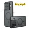 Для Xiaomi 17T Pro Магнитный Акриловый Матовый Чехол Magsafe Для Xiaomi Mi 17T Pro Ударопрочный Прозрачный Чехол Для Телефона Жесткий Бампер