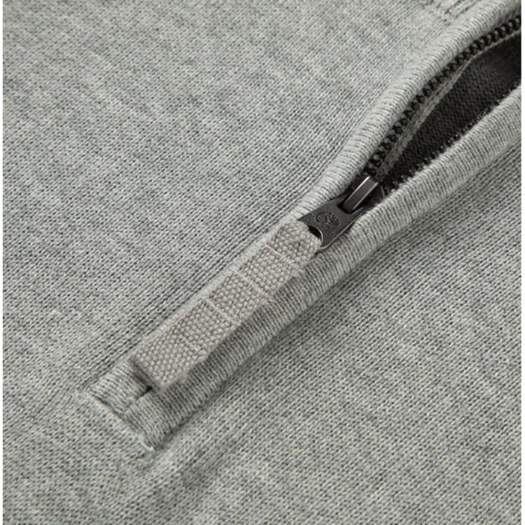 Timberland Однотонный свитшот с высоким воротом, повседневный, с длинным рукавом, мужской свитшот, серый A5SEM-052