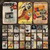 Vintage Metal Plate Camera Metal Sign Iron Painting Camera and Film Metal Poster Tin Plaque Wall Stickers for Photo Studio Decor