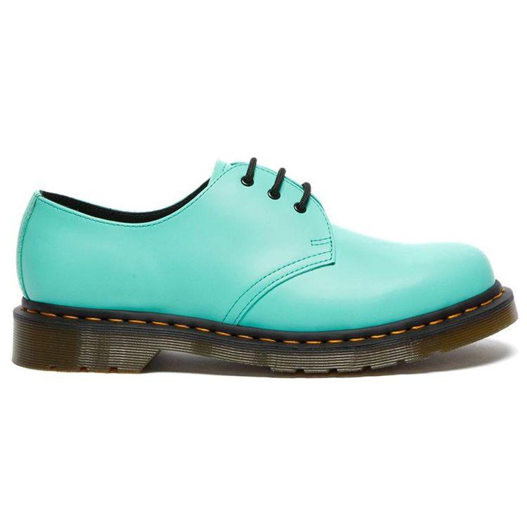 Dr. Martens 1461 Гладкие Повседневные Кожаные Туфли Мятно-Зеленые Мужские Туфли 26369983