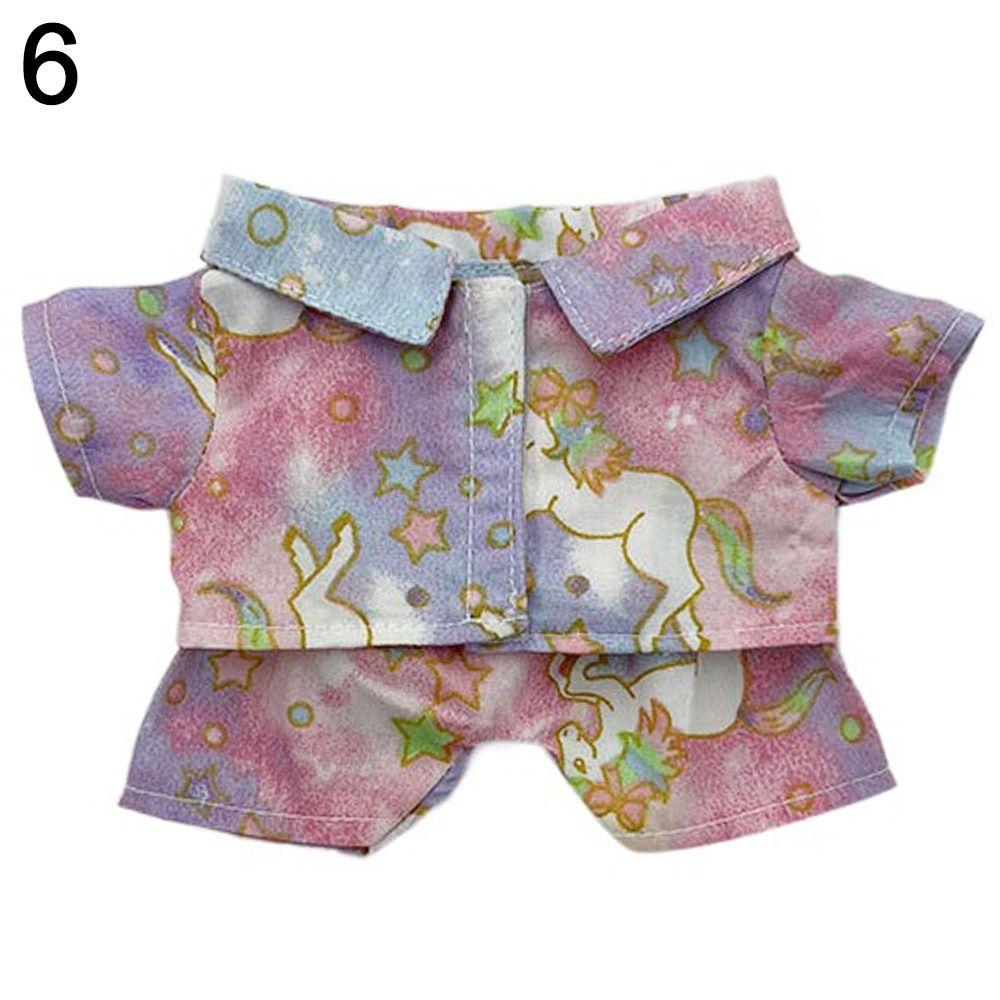 Outfit Cotton Stuffed Mini Clothes Doll Shirt 20cm Doll Clothes Doll Undercoat Firut Sleep Clothes