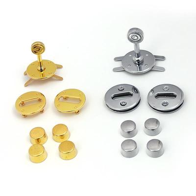 Набор аксессуаров для круглой сумки-замка: Сумка-корзина для овощей из трех частей с застежкой-твист и металлической пряжкой.