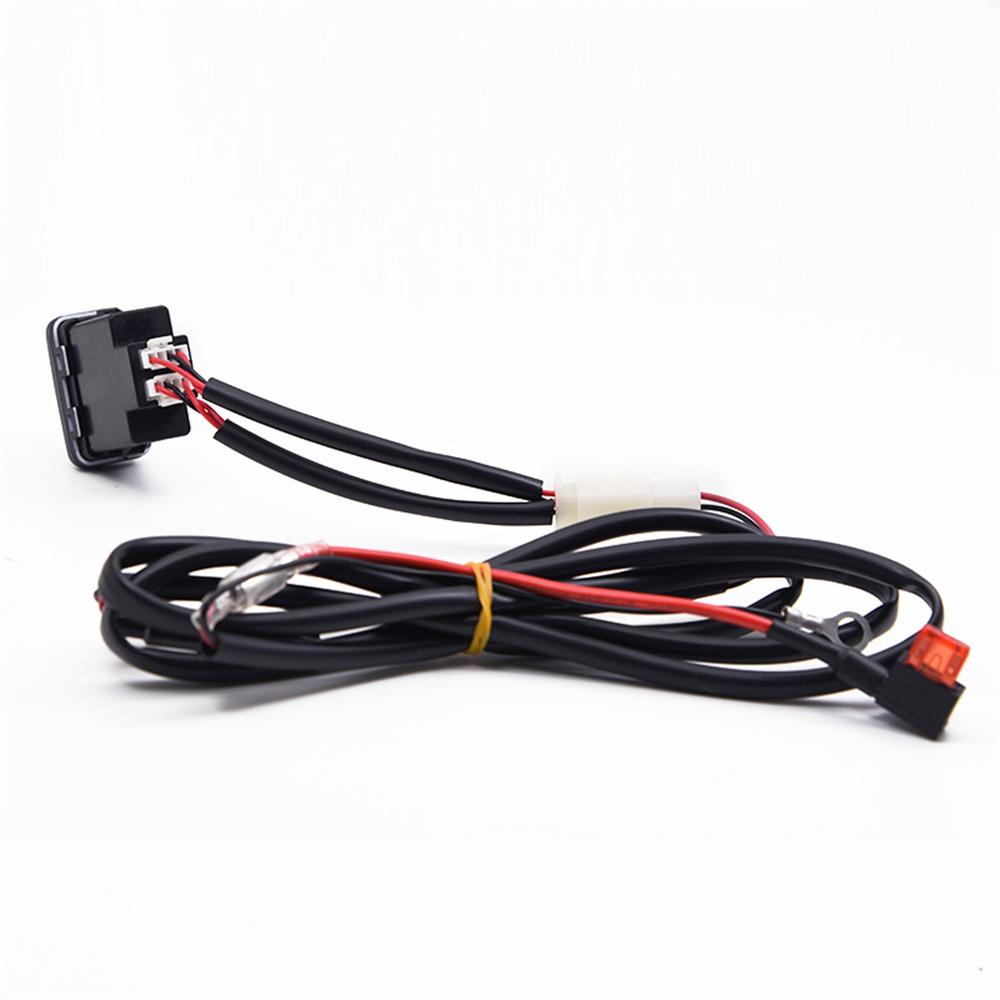 Автомобильное зарядное устройство 18 Вт, двойной USB, быстрая зарядка QC3.0 для Toyota Tacoma 4Runner Sequoia