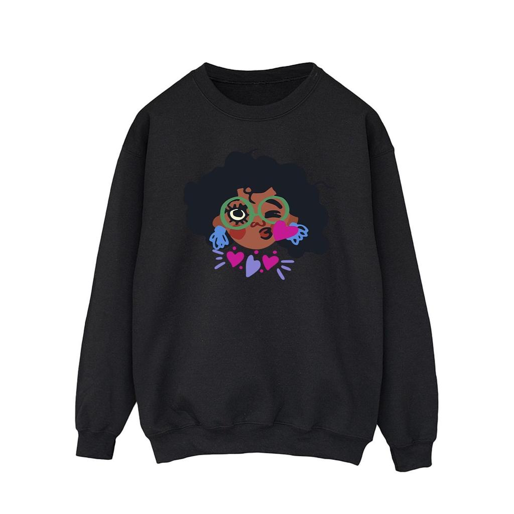Disney Mens Encanto Mirabel Kiss Sweatshirt