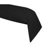 Bolster Cover - ALICIA RANGE - 45x185 Cm - 100% Cotton - 57 Thread Count - Black