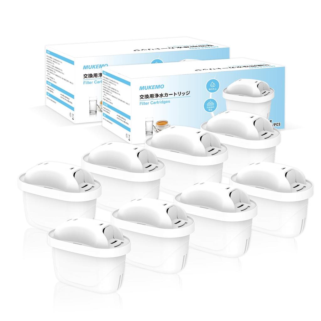 MUKEMO Brita Replacement Cartridge Water Purification Pot Cartridge Water Purification Pot Water Purifier Cartridge Compatible Filter Cartridge High