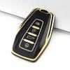 Модный чехол-держатель для ключей из ТПУ с золотой кромкой для Geely Coolray Atlas Boyue NL3 Emgrand X7 EX7 SUV GT GC9 Borui