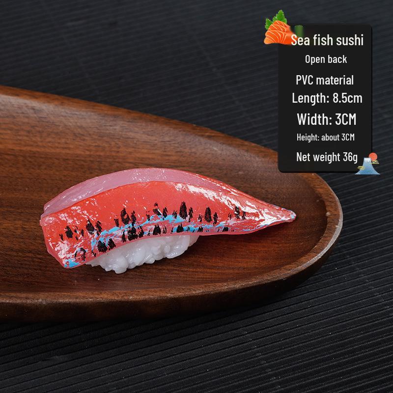 Fake Salmon Sushi Display Set - Japanese Restaurant Decoration