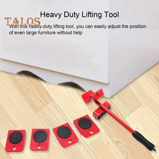 1 Set Furniture Mover with 8 Wheels Heavy Duty Furniture Lifter 330Lbs Load Bearing Multifunction Appliance Roller Furniture Moving Dolly Slider