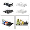 Drink Organizer for Fridge Automatic Drink Propeller Dustproof Easy to Assemble Can Dispenser for Garage Household