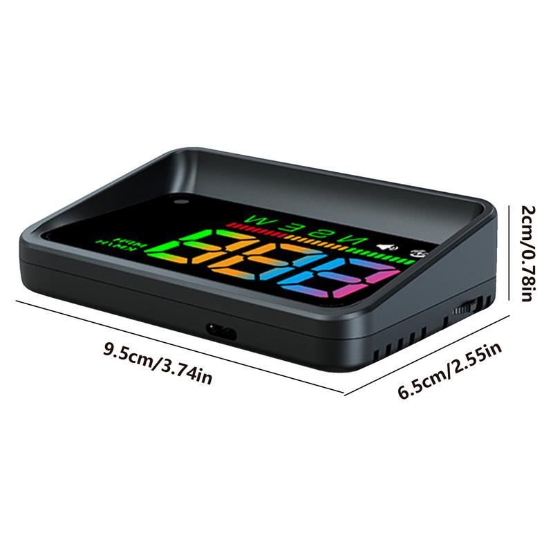 Проекционный дисплей на лобовое стекло автомобиля, спидометр, проектор HUD, многофункциональный спидометр, режим GPS H4, спидометр с высоким разрешением