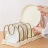 Plastic Dish Drain Rack Detachable Pot Lid Rack New Pot Lid Holder  Household