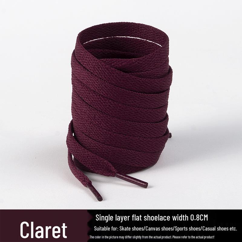 Flat Shoelaces for Canvas Sports & Skate Shoes, Casual Boots, Little White Shoes, Unisex Pure White Shoelaces