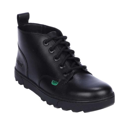 Kickers Childrens/Kids Disley Leather High Cut Ankle Boots