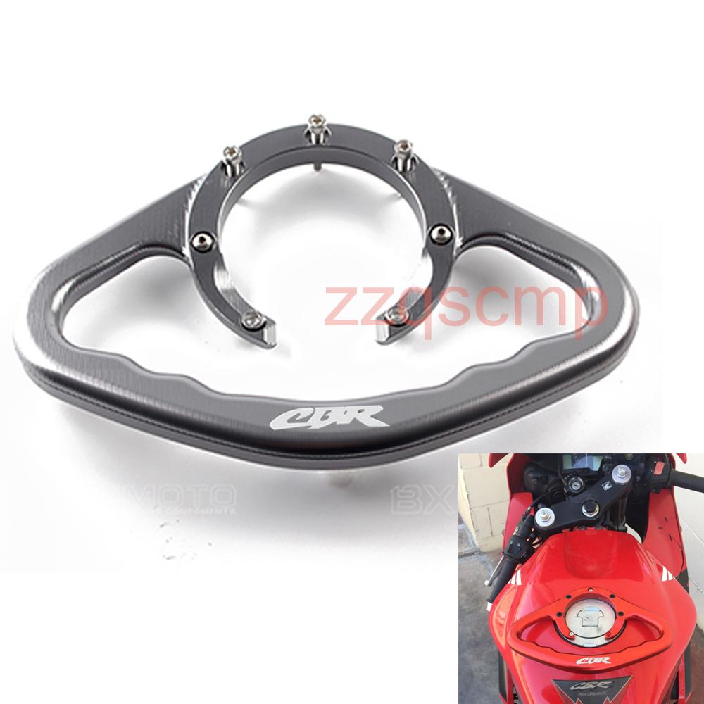 Для HONDA CBR600RR CBR1000RR CB1000R CB600F CB600 CB900 Hornet Поручни для пассажиров Ручная ручка Поручни бака Ручки подлокотника Красный