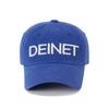 DEINET DEINET LOGO CAP IN BLUE