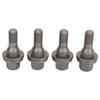 4pcs 17mm Hex Wheel Lug Bolts 003549817 Tire Nuts Studs for Peugeot 206 207 208 308 407, Multi-Functional Home Accessories