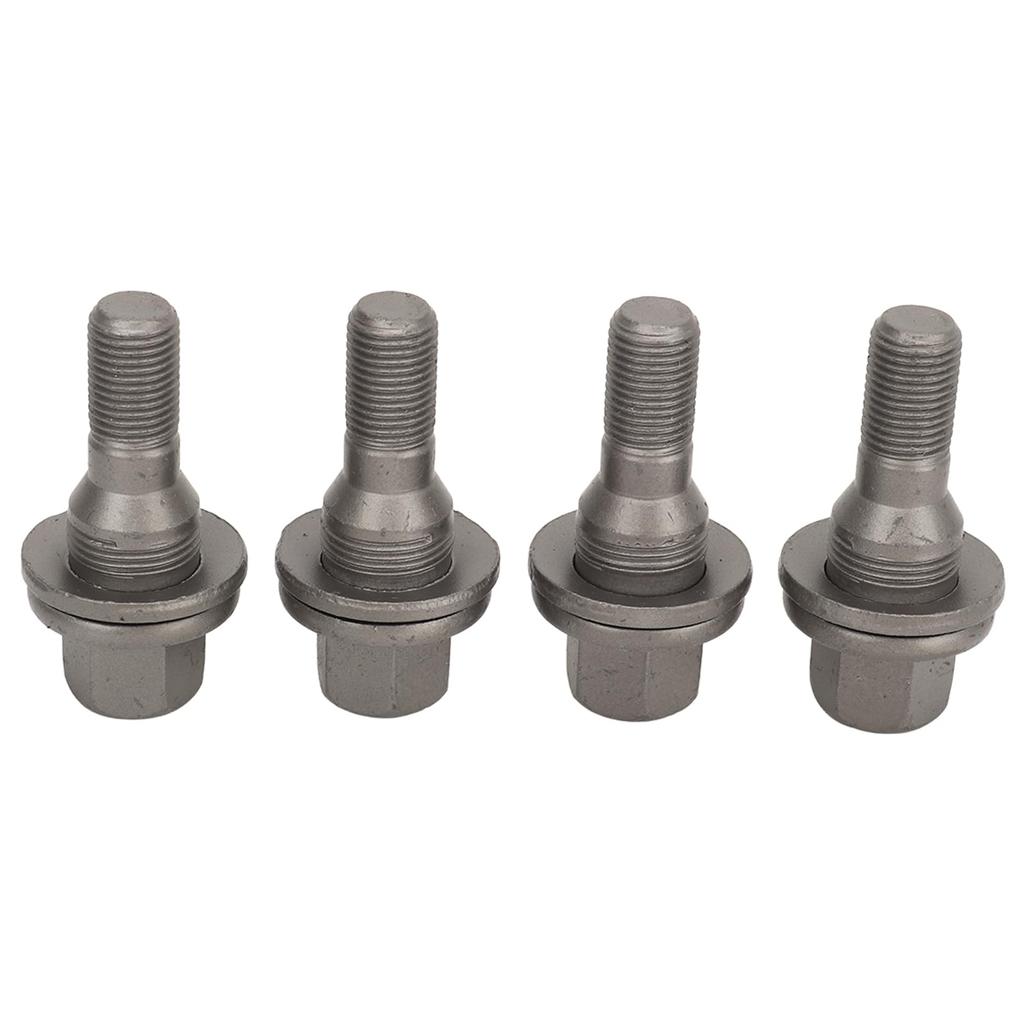 4pcs 17mm Hex Wheel Lug Bolts 003549817 Tire Nuts Studs for Peugeot 206 207 208 308 407, Multi-Functional Home Accessories