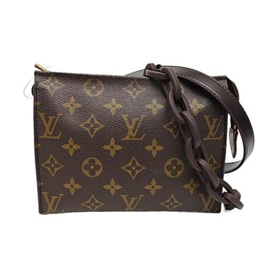 [Б/У] Poche Toilette 19 Классическая Monogram Универсальная Портативная Канвасная Сумка-Косметичка Клатч - Очень Хорошее Состояние #Q7TIRJ