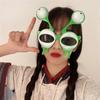 Новинка, очки Alien, большие глаза, солнцезащитные очки Alien, аксессуары для костюма на Хэллоуин для карнавала, фестивалей, вечеринок для косплея