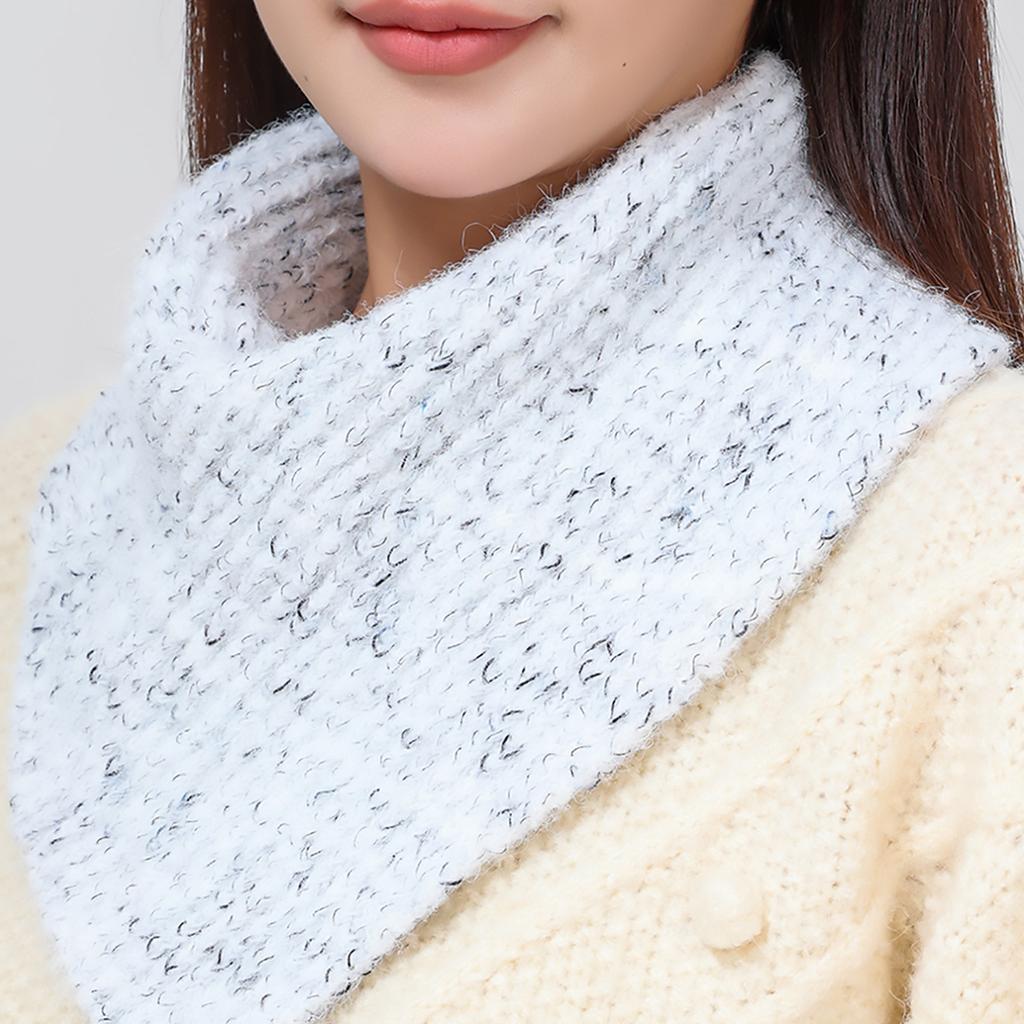 Scarf Collar For Women Winter False Collar Scarfs for Women Neck Wrap Men Women Turtleneck Collar Scarf Knitted Elastic