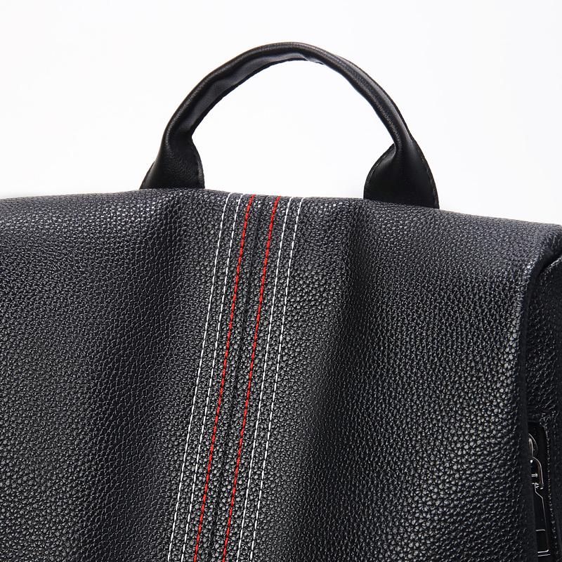 Рюкзак из мягкой кожи, женская сумка через плечо, многоразовая дорожная сумка для пригородных поездок